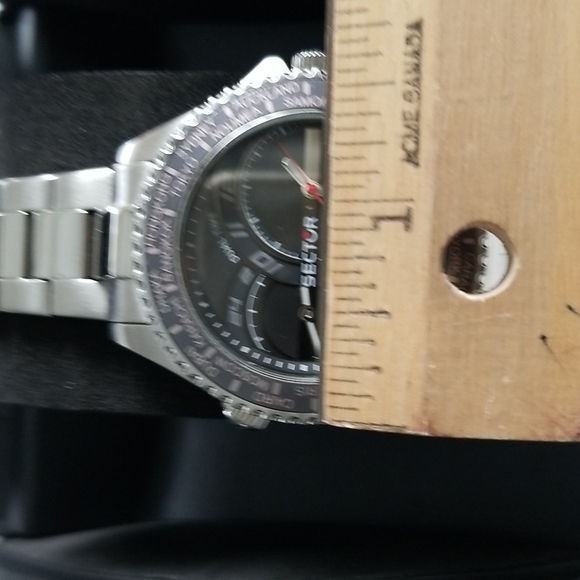 Sector men watch. New with tag and original box. All stainless steel. - Picture 2 of 6
